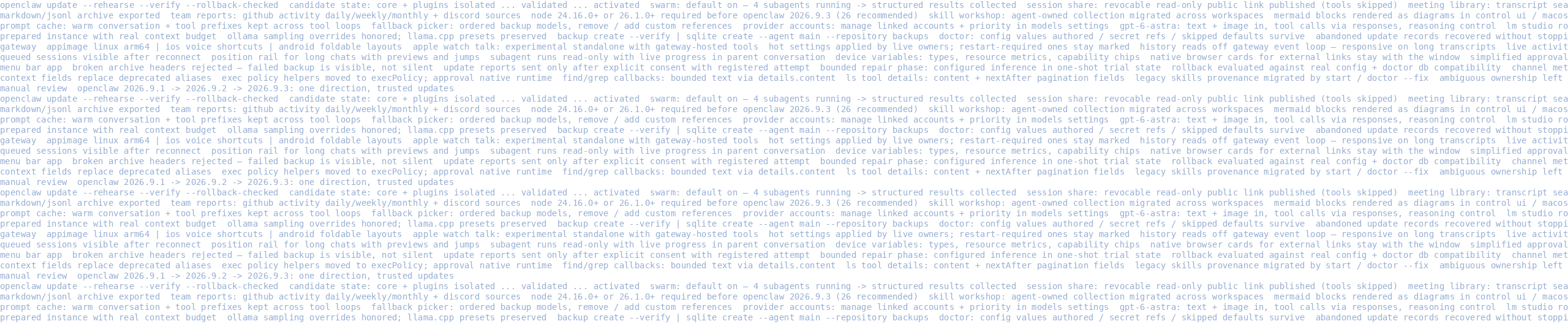OpenClaw 2026.9: co nowego dla agentów AI w firmie